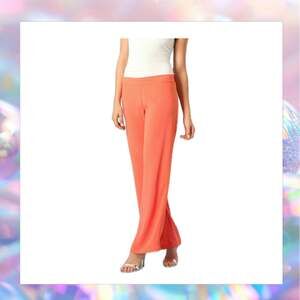Hale Bob Summer Satin Wide Leg Palazzo Pants